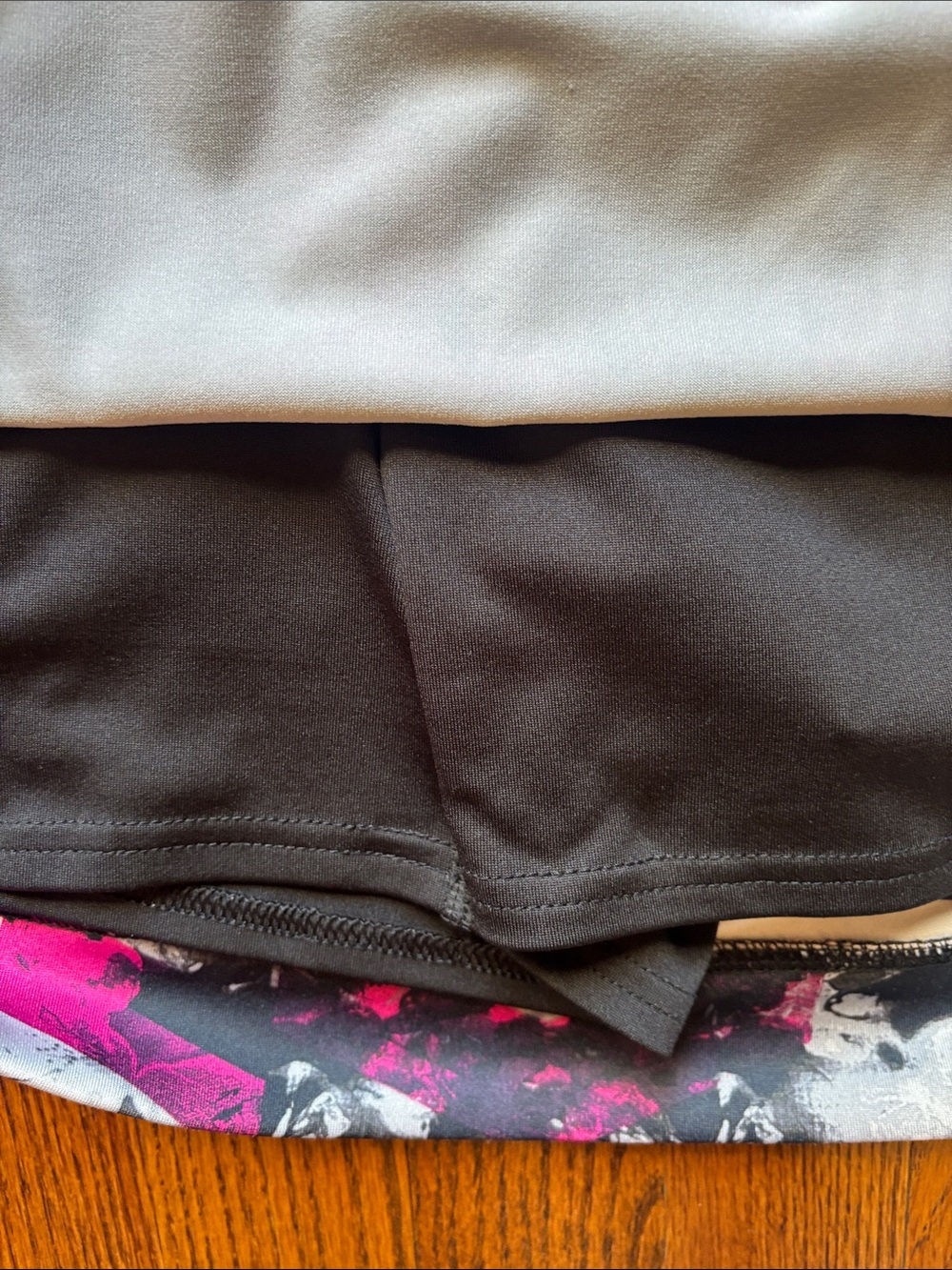 tek gear Pink & Gray Athletic Skort with Abstract Print - Picture 6 of 6